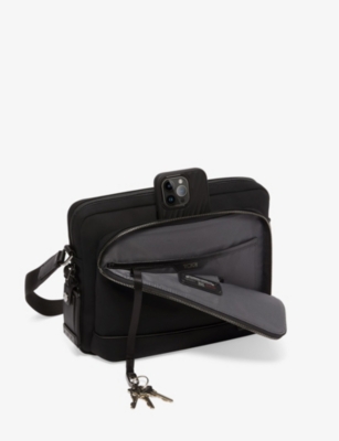 Leo nylon cross-body bag
