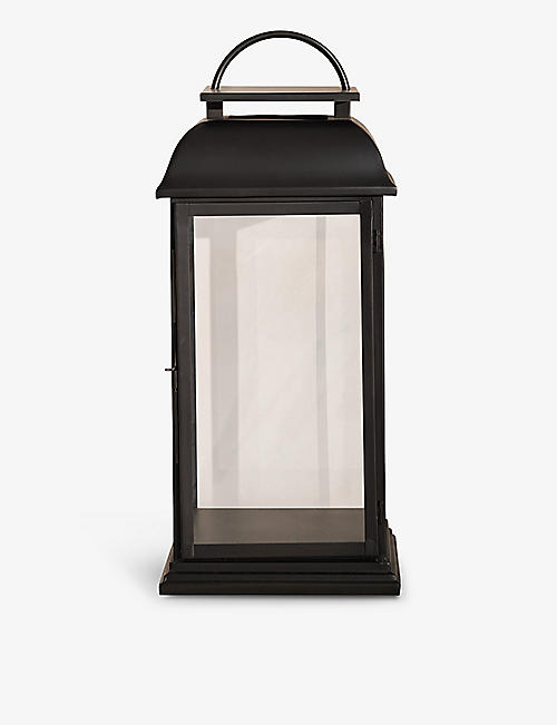 SOHO HOME: Fulton brass lantern 63cm