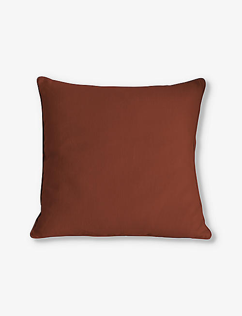 SOHO HOME: Vinnie large square-linen cushion 65cm x 65cm