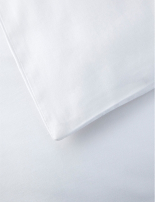 B-linea contrast-piping cotton duvet cover