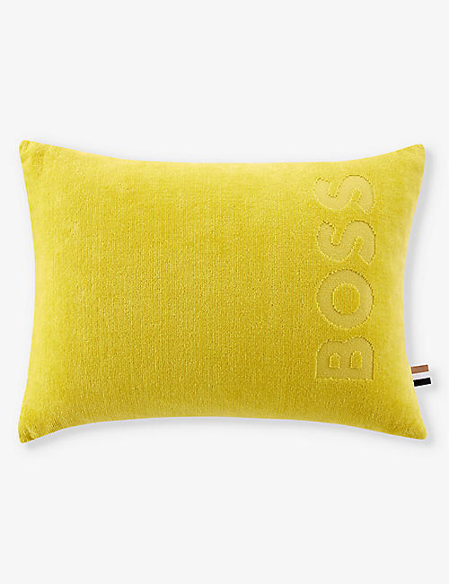 BOSS: Zuma Acacia cotton cushion 30cm x 40cm