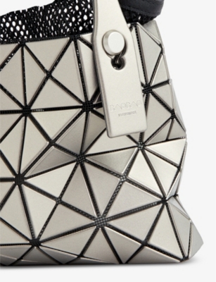 Bao Bao Issey Miyake Womens Silver Lucent Mini Pvc Tote Bag In Silver