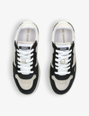 Axel Arigato White Black Round Toe Sneakers In Blk/white