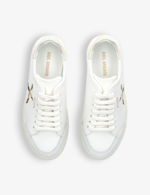 AXEL ARIGATO: Clean 90 Leather and Suede Low-Top Trainers