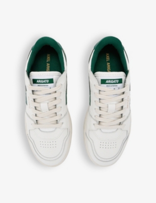 Axel Arigato Dice-a Panelled Leather And Suede Low-top Trainers In White/oth