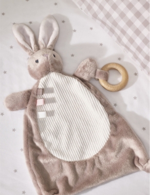 THE LITTLE WHITE COMPANY: Bonnie Bunny interactive recycled-polyester comforter 25cm