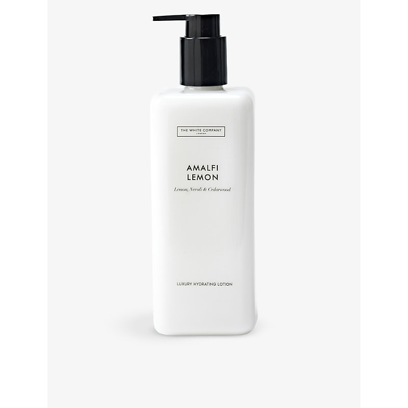 Shop The White Company Amalfi Lemon Hydrating Hand And Body Lotion 500ml In None/clear