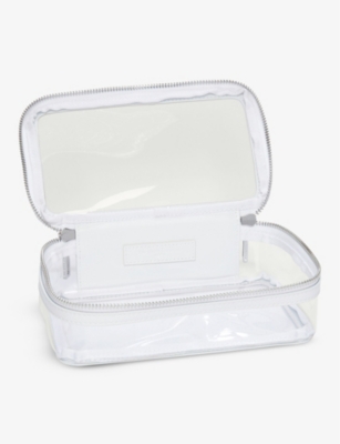 THE WHITE COMPANY: Inflight clear cosmetic case