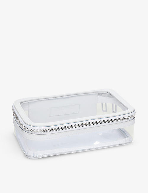 THE WHITE COMPANY: Inflight clear cosmetic case