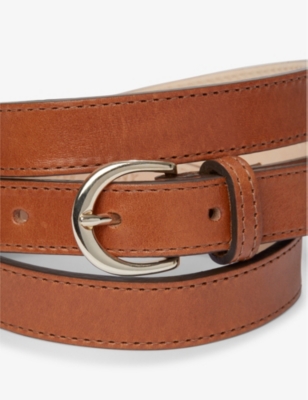THE WHITE COMPANY: Essential slender leather belt
