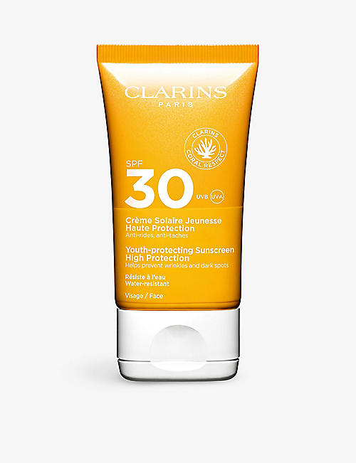 CLARINS: Youth-Protecting high-protection facial sunscreen SPF 30 150ml