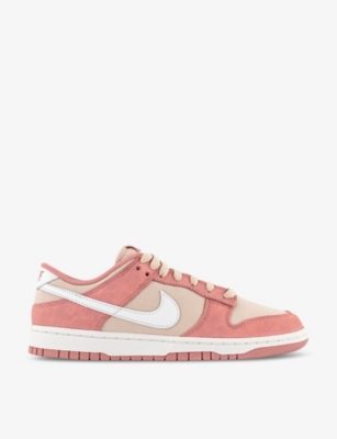 Nike Dunk Low Retro Prm In Red Stardust Summit Whit
