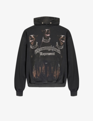 Mens Represent black Baby Angels Hoodie | Harrods UK