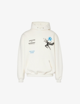 REPRESENT: Icarus graphic-print cotton-jersey hoody