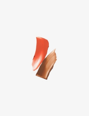 Stila Papaya And Tan Blush & Bronze Hydro-blur Cheek Duo Stick 9.46g In Papaya And Tan
