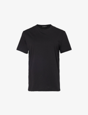Shop Wardrobe.nyc Womens Black Classic Round-neck Cotton-jersey T-shirt