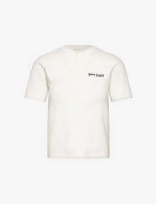 PALM ANGELS: Classic brand-logo cotton-jersey T-shirt
