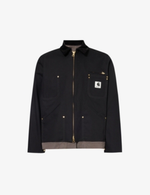 SACAI: Sacai x Carhartt WIP reversible regular-fit cotton-canvas jacket