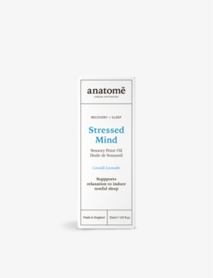 Anatome Stressed Mind Sensory Point Sleep Oil Cornish Lavender 30m