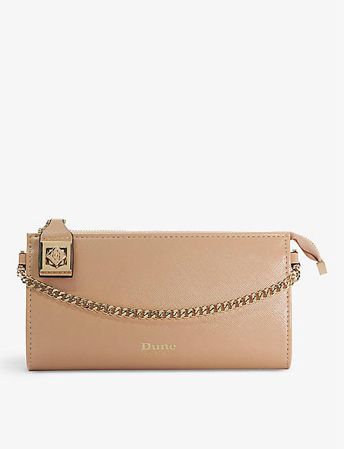 DUNE: Koining large faux-leather purse