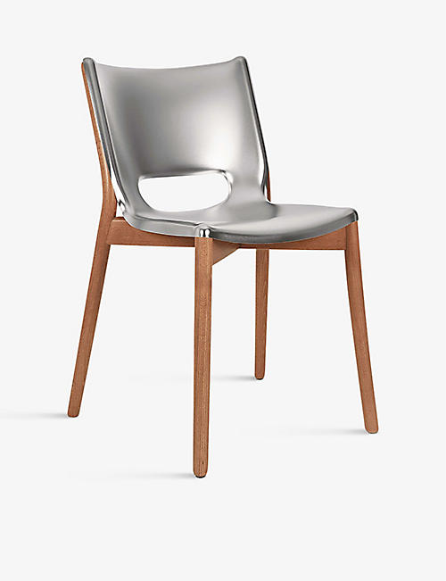 ALESSI: Phillippe Starck Monoshell steel chair 81cm