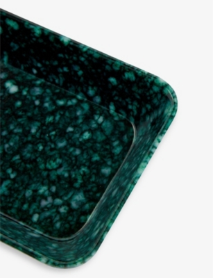 HIGHTIDE: Marbled melamine pencil tray 23cm