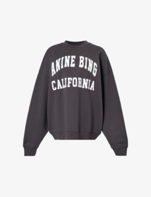 Anine bing leopard sweatshirt new arrivals