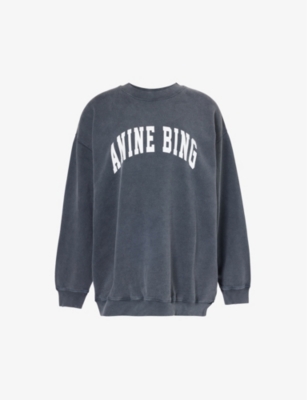 Anine Bing 'Tyler' sweatshirt with logo, Women's Clothing