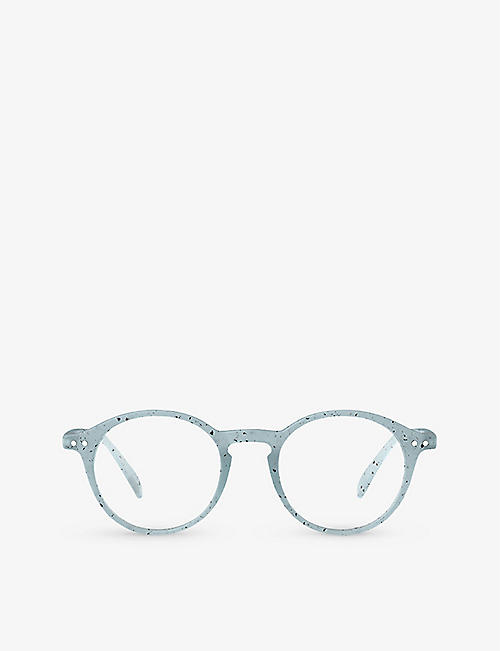 IZIPIZI: #D round-frame polycarbonate reading glasses