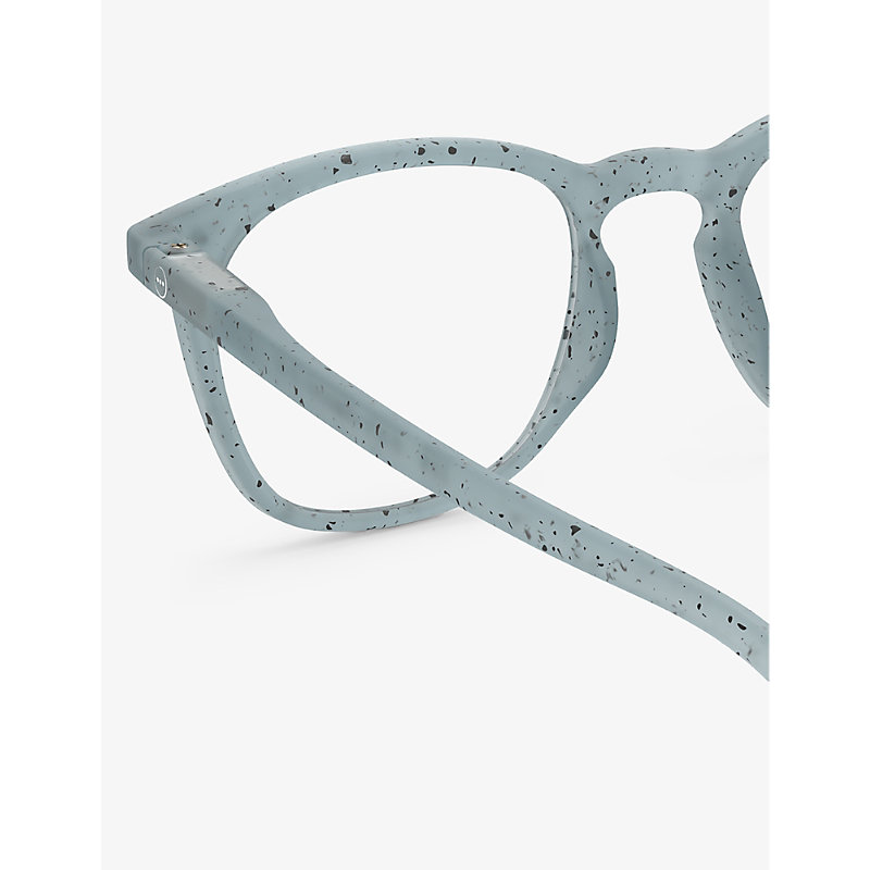 Shop Izipizi Womens Blue #e Square-frame Polycarbonate Reading Glasses