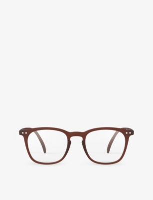 IZIPIZI: #E square-frame polycarbonate reading glasses