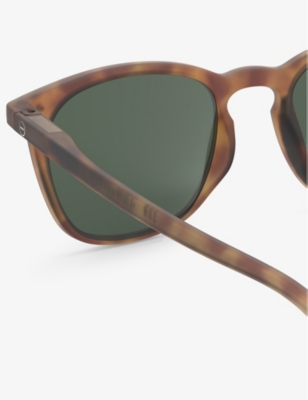 Izipizi Womens #c Square-framed Havane Sunglasses In Havane
