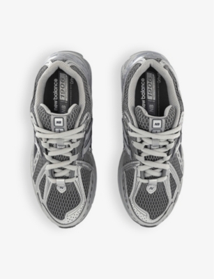 New Balance Mesh And Leather Sneakers In Harbor Grey