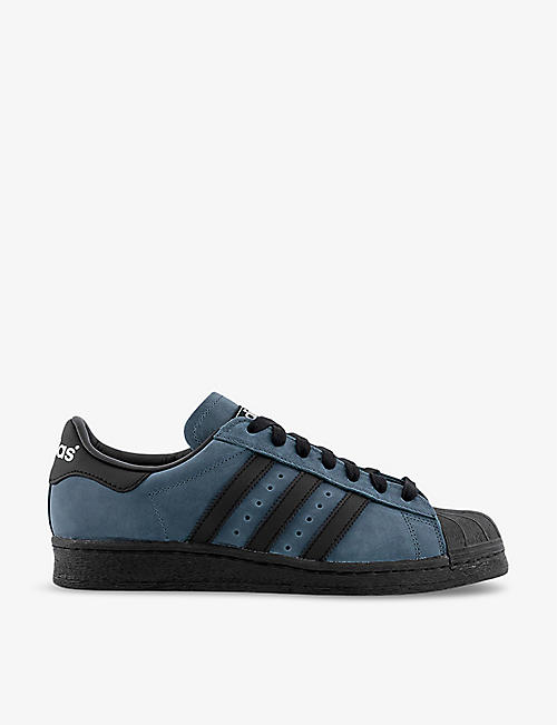 ADIDAS: Superstar 82 leather low-top trainers