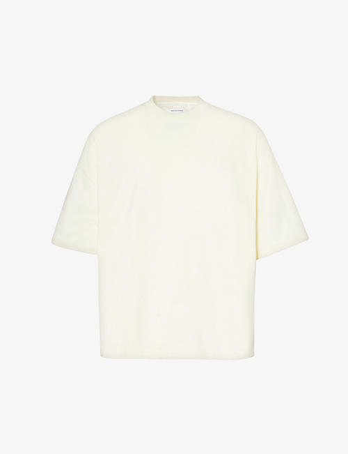 BOTTEGA VENETA: Crewneck boxy-fit cotton-jersey T-shirt
