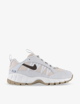 NIKE: Air Humara chunky-sole mesh and leather low-top trainers