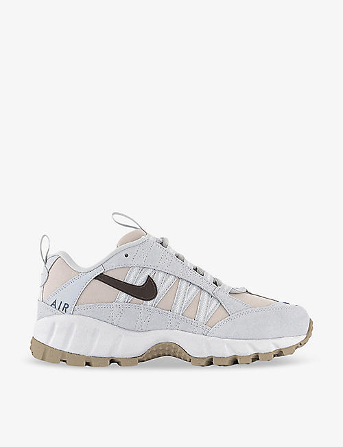 NIKE: Air Humara chunky-sole mesh and leather low-top trainers