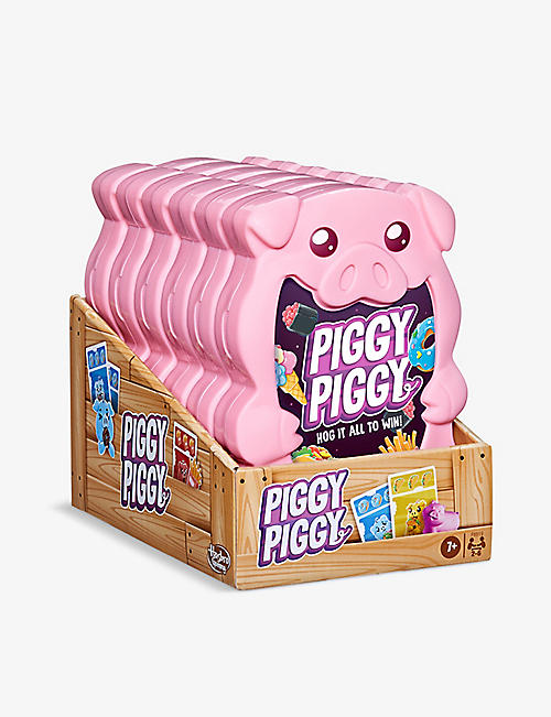 BOARD GAMES: Piggy Piggy Hog It All To Win card game