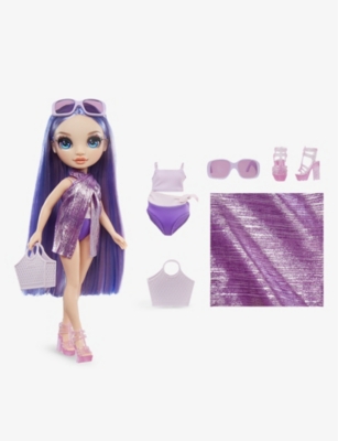 RAINBOW HIGH: Swim & Style Violet doll 28cm