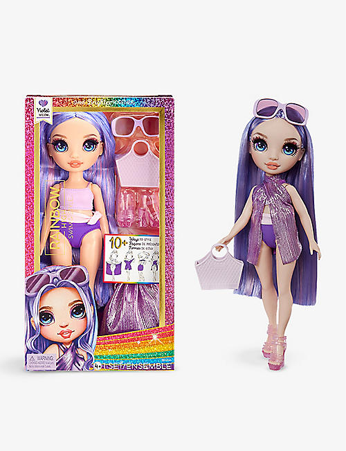 RAINBOW HIGH: Swim & Style Violet doll 28cm