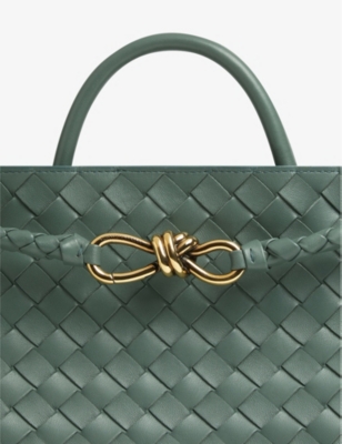 BOTTEGA VENETA: Andiamo Medium Leather Tote Bag