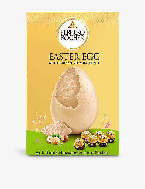 FERRERO: White chocolate and hazelnut Easter egg 250g
