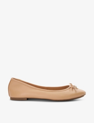 Womens Lanvin beige Leather Melodie Ballet Flats