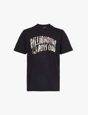 BILLIONAIRE BOYS CLUB: Camo Arch logo-print cotton-jersey T-shirt