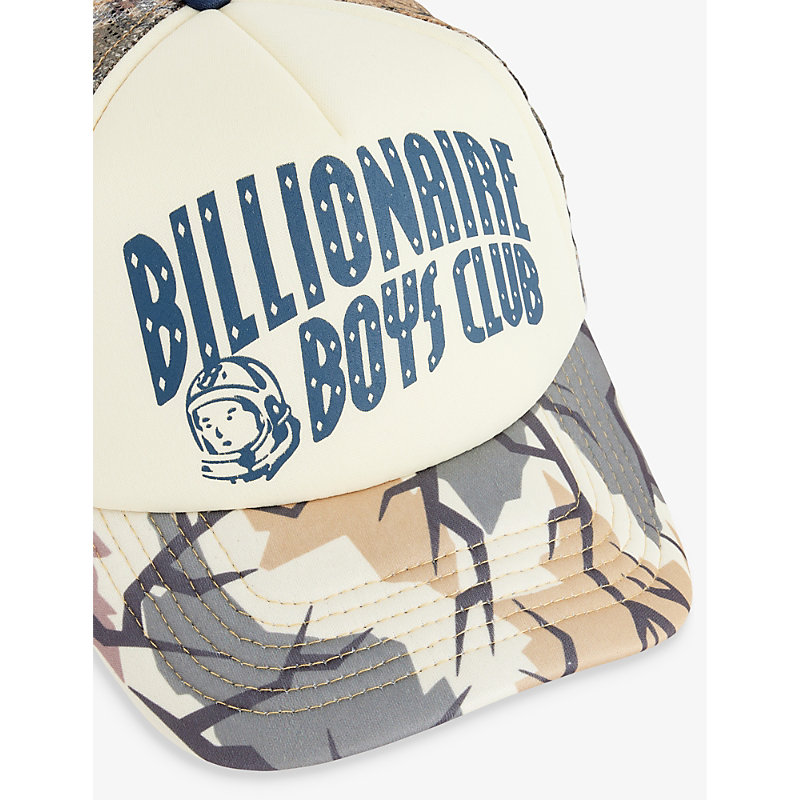 Shop Billionaire Boys Club Mens Camo Camo Arch Logo-print Mesh Trucker Cap