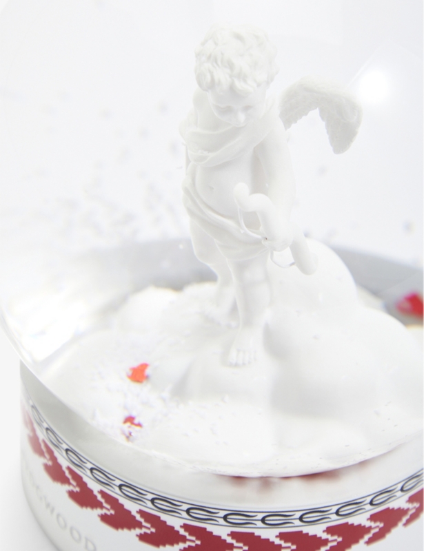 Love glass snow globe 12cm