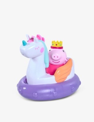 PEPPA PIG: Princess Peppa and Unicorn bath toys 16cm