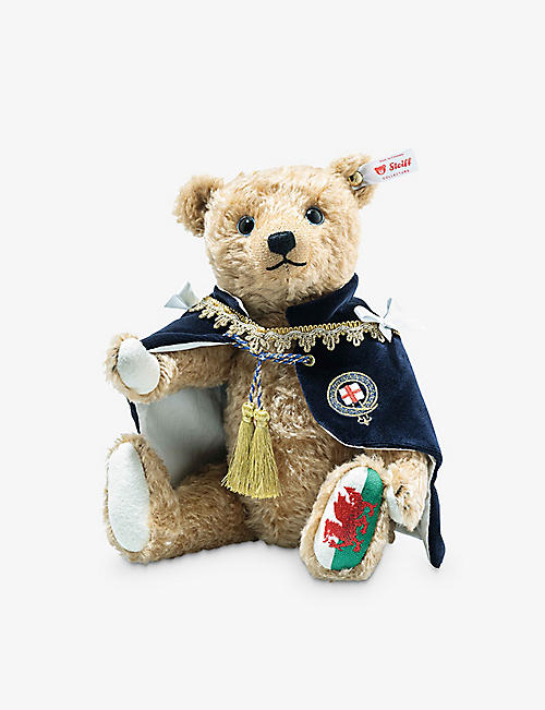 STEIFF: Prince William mohair-wool collectable teddy bear 30cm