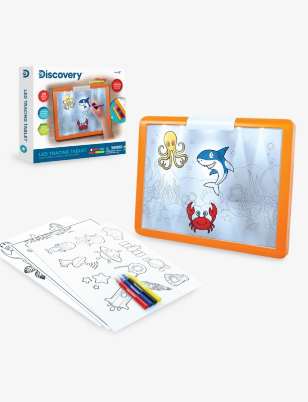 LED tracing tablet playset