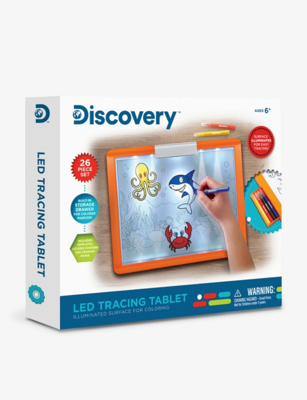 LED tracing tablet playset